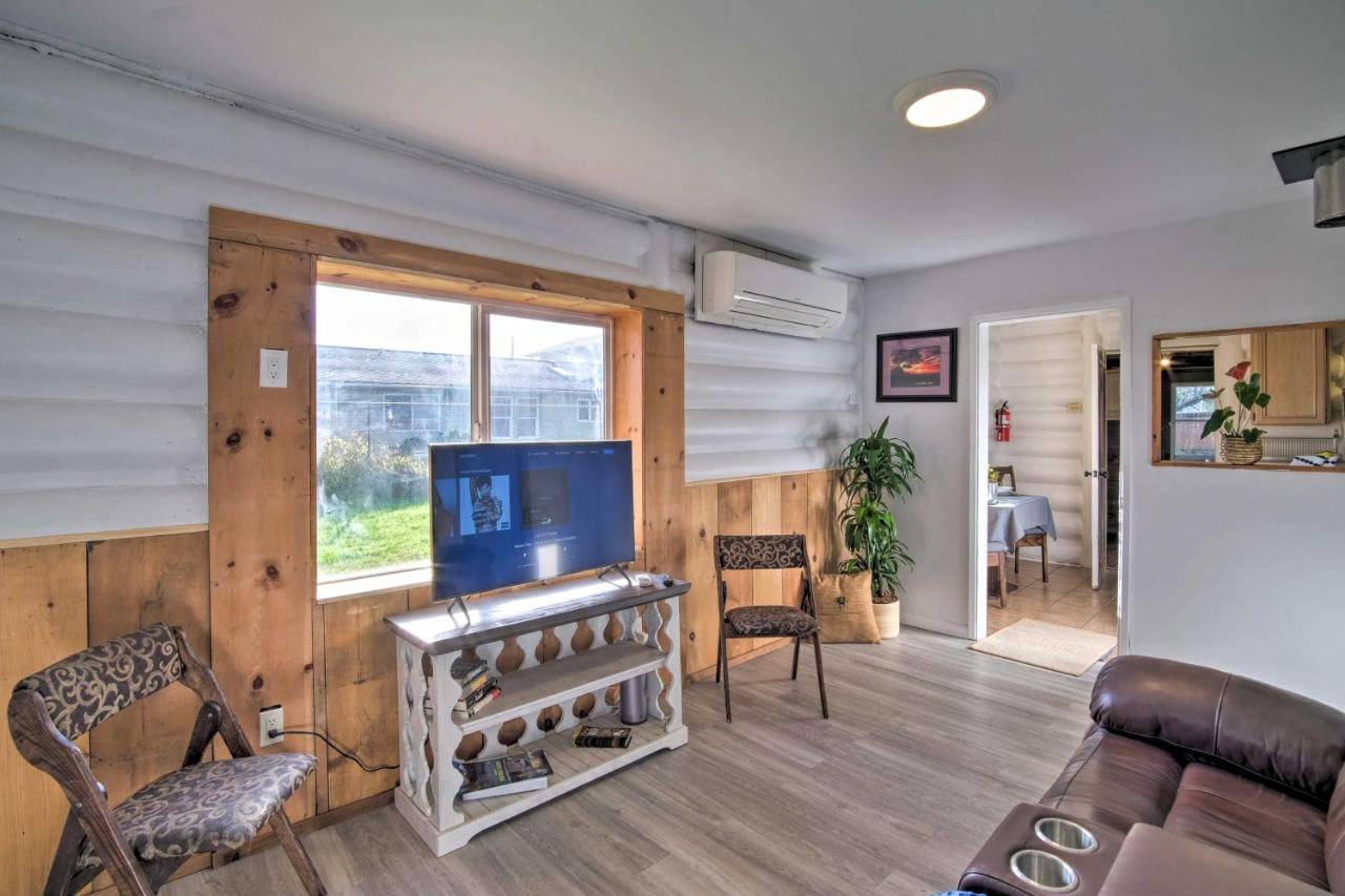 Unique Dog-Friendly Log Cabin Short Walk To Ocean เครสเซนต์ซิตี ภายนอก รูปภาพ