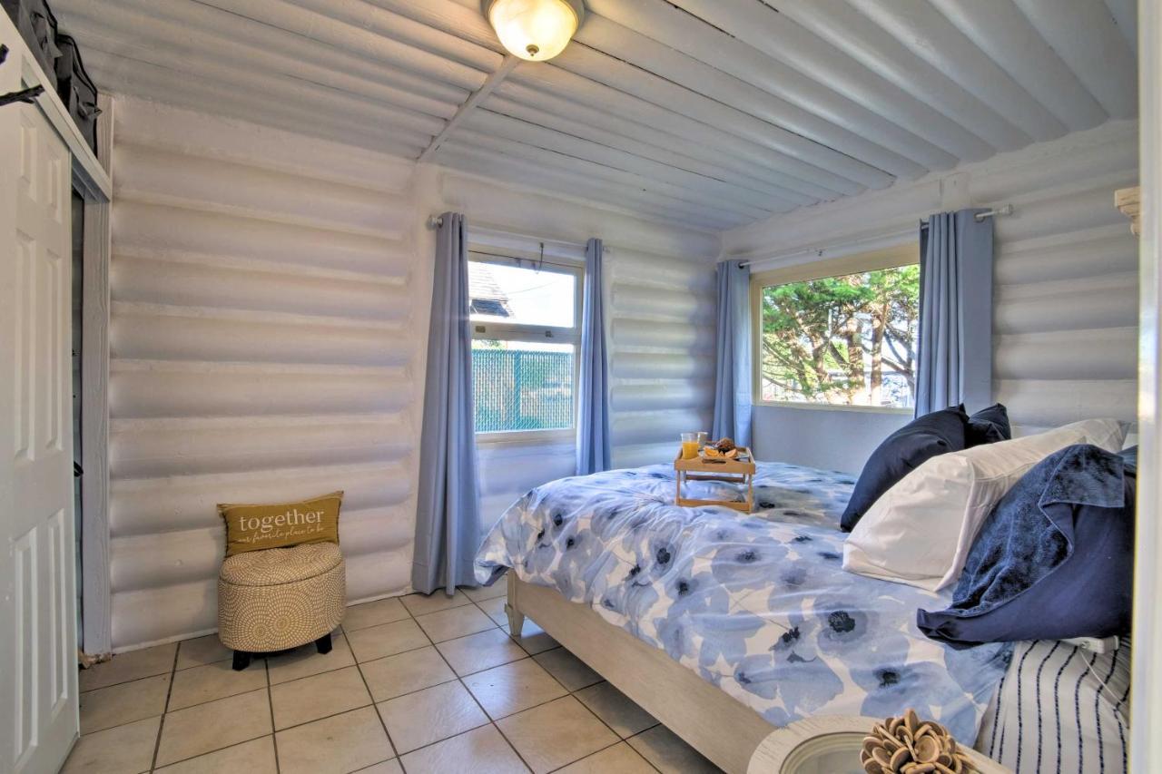 Unique Dog-Friendly Log Cabin Short Walk To Ocean เครสเซนต์ซิตี ภายนอก รูปภาพ