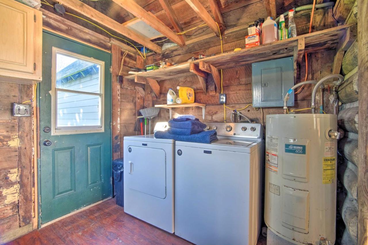 Unique Dog-Friendly Log Cabin Short Walk To Ocean เครสเซนต์ซิตี ภายนอก รูปภาพ